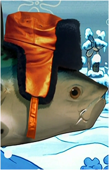 Realistic Fish Head