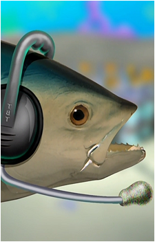Realistic Fish Head