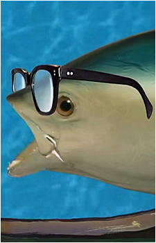 Realistic Fish Head