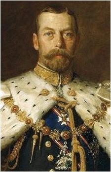 King George V's image