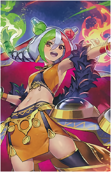 Melel the Beautiful Flame Spirit of the Lamp's image