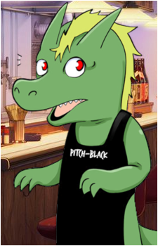 Pitch-Black Master Dragon