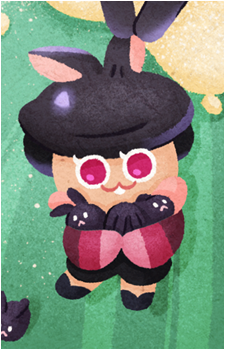 Moon Rabbit Cookie
