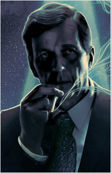 The Cigarette-Smoking Man's image