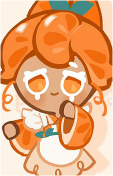 Orange Gummy Cookie