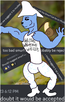 Smurf Cat