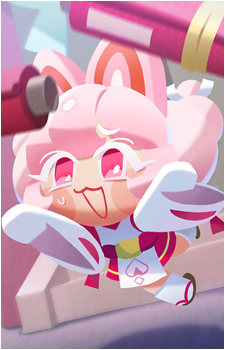 Strawberry Mochi Cookie