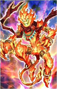 Cursed Fire King Doom Burst