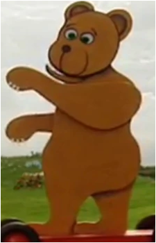 The Bear with Brown Fuzzy Hair