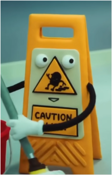 Wet Floor Sign's image