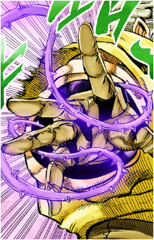 Image source: <a href="https://jojowiki.com/Hermit_Purple" title="External link" target="_blank">https://jojowiki.com/Hermit_Purple</a> Hermit purple