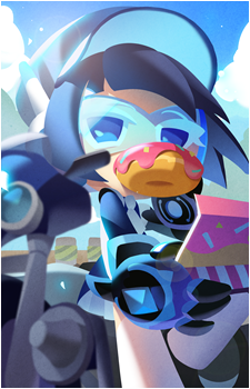 Marbleberry Cookie