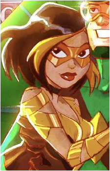 Golden Glider (Lisa Snart)