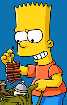 Bart Simpson's image