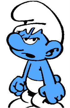 Grouchy Smurf