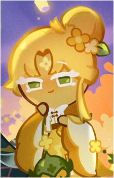 Golden Osmanthus Cookie