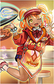Cheerful Waitress's image