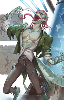 Evil Reptilian
