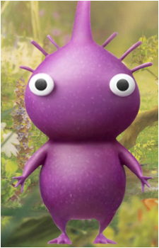 Purple Pikmin from Pikmin 2
