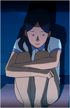 The Girl in a Blue Swimsuit's image