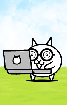 Image source: <a href="https://battlecats.miraheze.org/wiki/Nerd_Cat_(Super_Rare_Cat)" title="External link" target="_blank">https://battlecats.miraheze.org/wiki/Nerd_Cat_(Super_Rare_Cat)</a> Nerd Cat