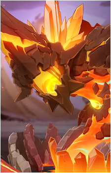 Lava Dragon Statue's image