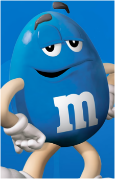 Blue {M&M}