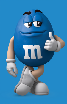 Blue {M&M}'s image