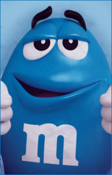 Blue {M&M}