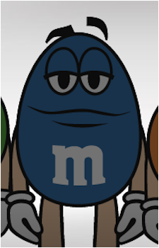 Blue {M&M}