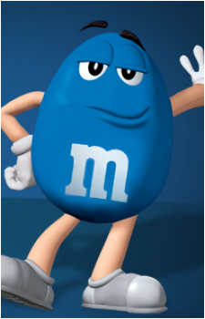 Blue {M&M}