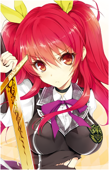 Stella Vermillion from Rakudai Kishi no Cavalry