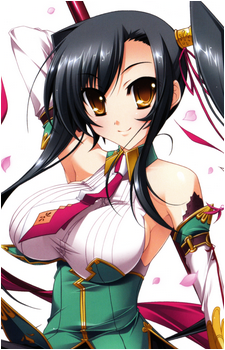Kan'u from Koihime†Musou