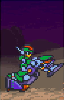 Green Biker Dude's image