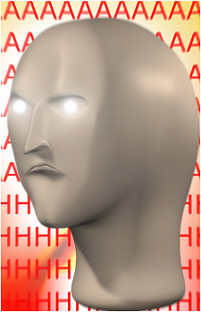 Surreal Meme Man