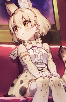 White Serval