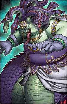 Reptilianne Medusa