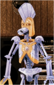 Cybernetic Ghost of Christmas Past from the Future