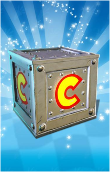Iron Checkpoint Crate from Crash Team Racing Nitro-Fueled