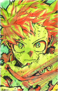 Art: 馬越嘉彦 (Yoshihiko Umakoshi) | 1 tag Izuku Midoriya