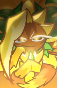 Ananas Dragon Cookie