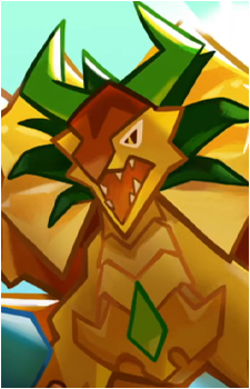 Ananas Dragon Cookie