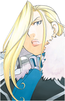 Olivier Mira Armstrong from Fullmetal Alchemist