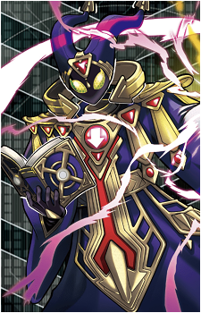 Image source: <a href="https://www.kamen-rider-official.com/gotchard/chemy/" title="External link" target="_blank">https://www.kamen-rider-official.com/gotchard/chemy/</a> background is from the back of a blank card X Wizard