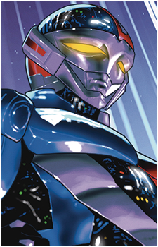 Image source: ‘*VR Troopers*’ Issue 1 cover. Ryan Steele