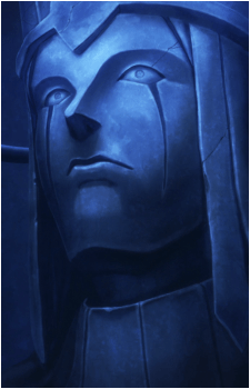 Statue of God