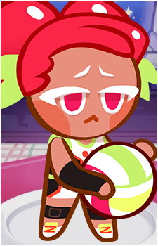 Cherry Ball Cookie