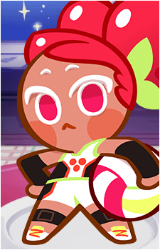 Cherry Ball Cookie