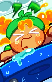 Tangerine Tanghulu Cookie