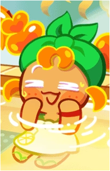 Tangerine Tanghulu Cookie